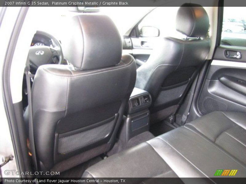 Platinum Graphite Metallic / Graphite Black 2007 Infiniti G 35 Sedan