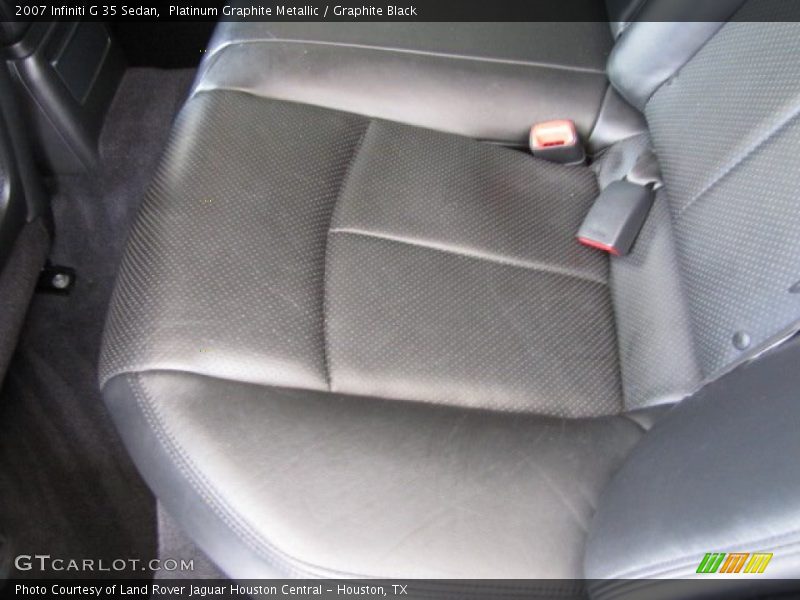 Platinum Graphite Metallic / Graphite Black 2007 Infiniti G 35 Sedan