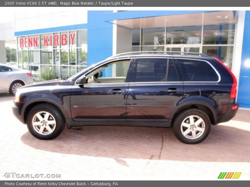 Magic Blue Metallic / Taupe/Light Taupe 2005 Volvo XC90 2.5T AWD