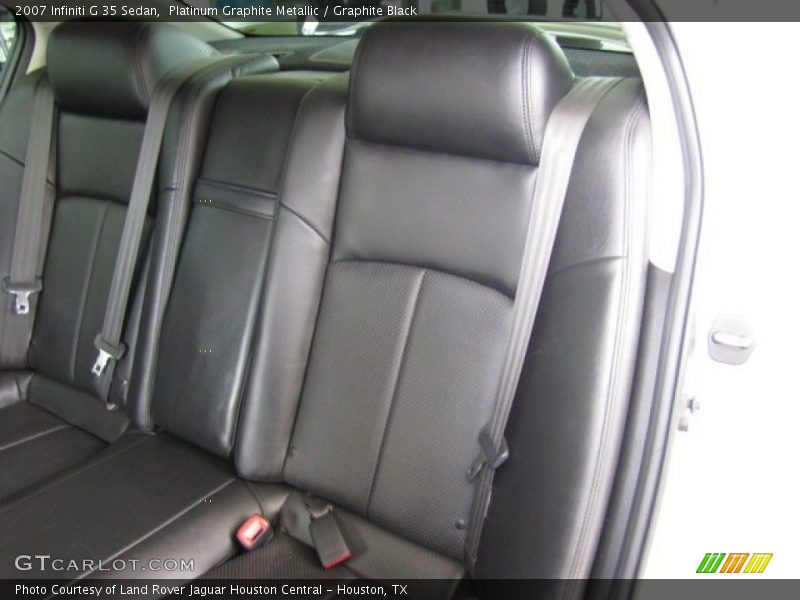 Platinum Graphite Metallic / Graphite Black 2007 Infiniti G 35 Sedan