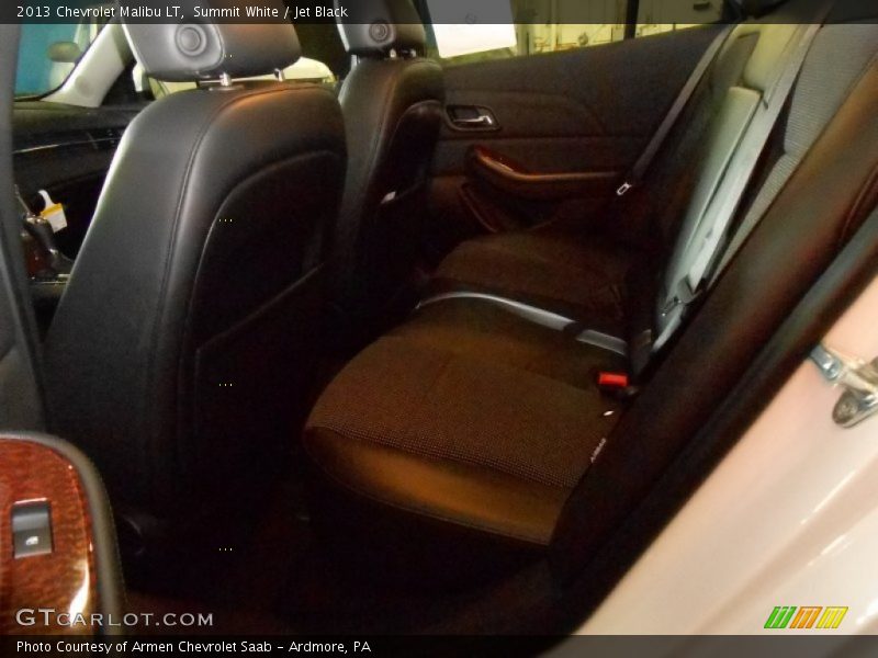 Summit White / Jet Black 2013 Chevrolet Malibu LT