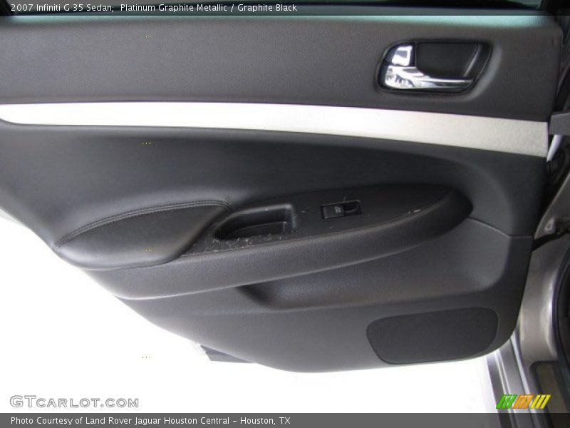 Platinum Graphite Metallic / Graphite Black 2007 Infiniti G 35 Sedan