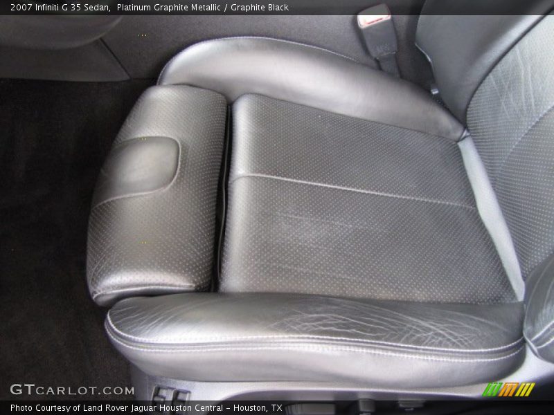 Platinum Graphite Metallic / Graphite Black 2007 Infiniti G 35 Sedan