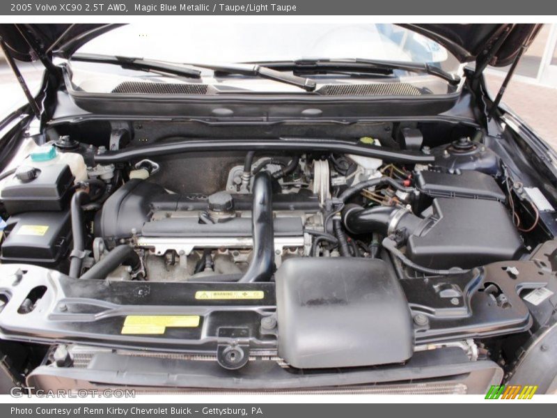 Magic Blue Metallic / Taupe/Light Taupe 2005 Volvo XC90 2.5T AWD