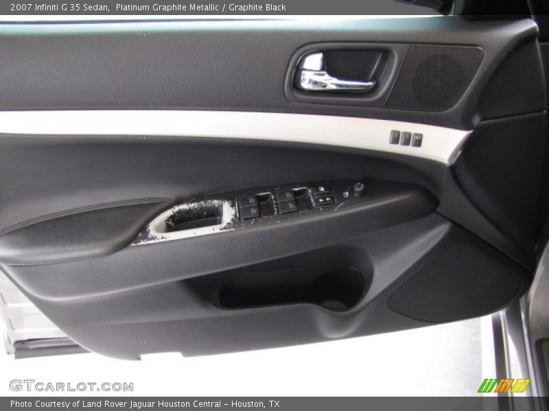 Platinum Graphite Metallic / Graphite Black 2007 Infiniti G 35 Sedan