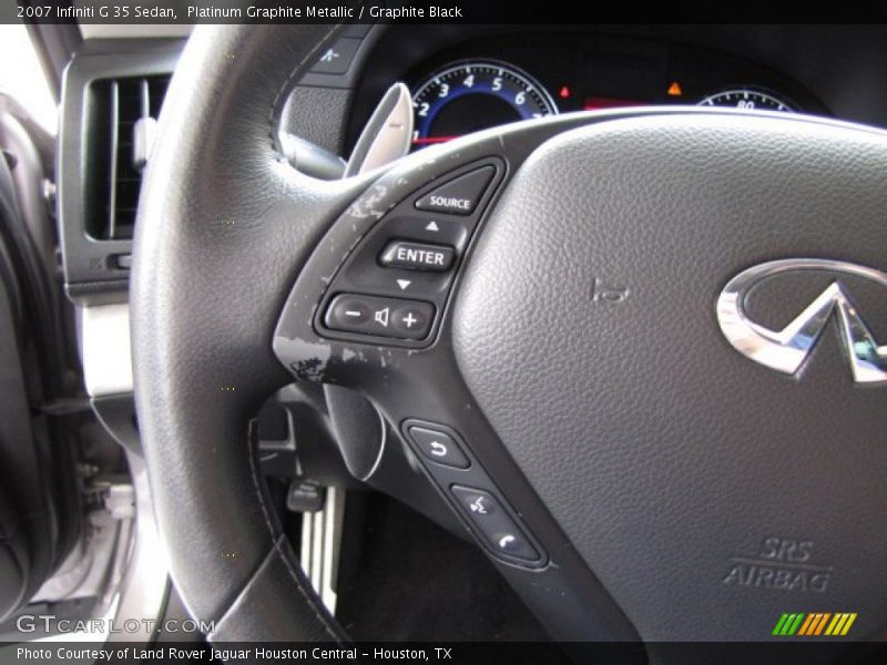 Platinum Graphite Metallic / Graphite Black 2007 Infiniti G 35 Sedan