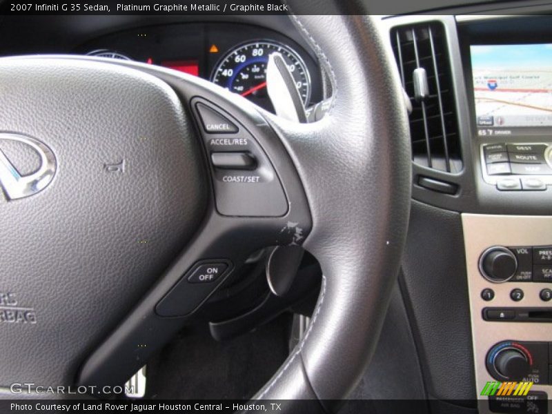 Platinum Graphite Metallic / Graphite Black 2007 Infiniti G 35 Sedan