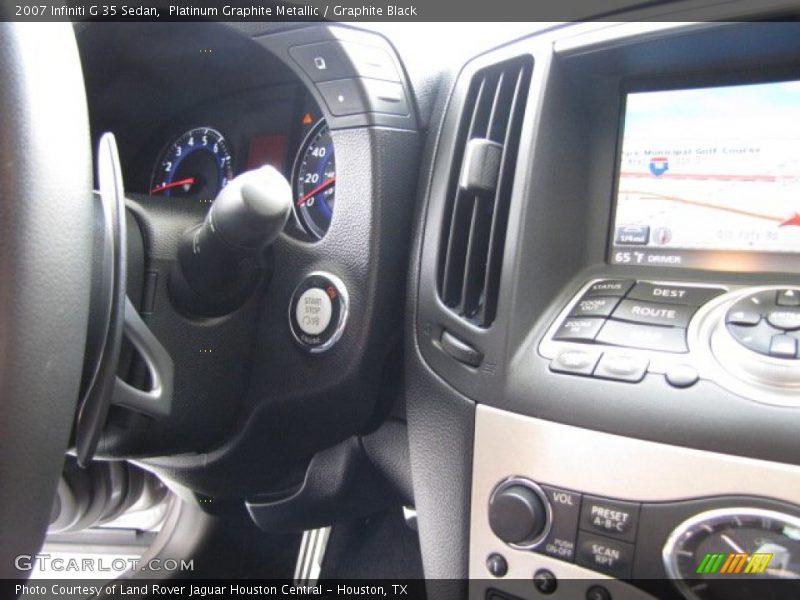 Platinum Graphite Metallic / Graphite Black 2007 Infiniti G 35 Sedan