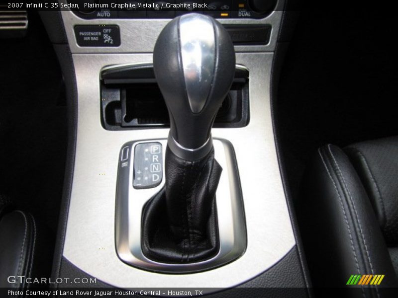 Platinum Graphite Metallic / Graphite Black 2007 Infiniti G 35 Sedan