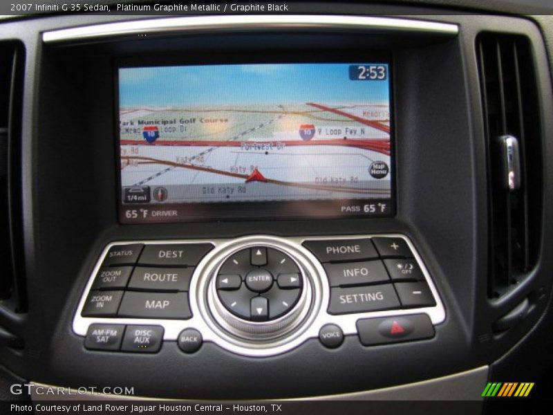 Platinum Graphite Metallic / Graphite Black 2007 Infiniti G 35 Sedan