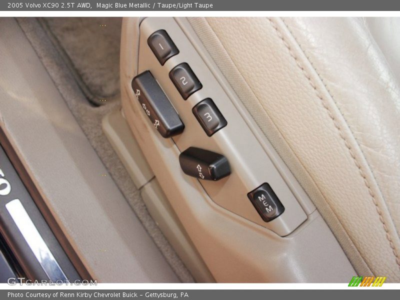 Magic Blue Metallic / Taupe/Light Taupe 2005 Volvo XC90 2.5T AWD