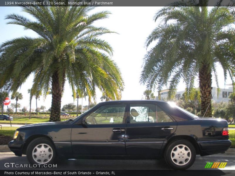 Midnight Blue / Parchment 1994 Mercedes-Benz E 320 Sedan