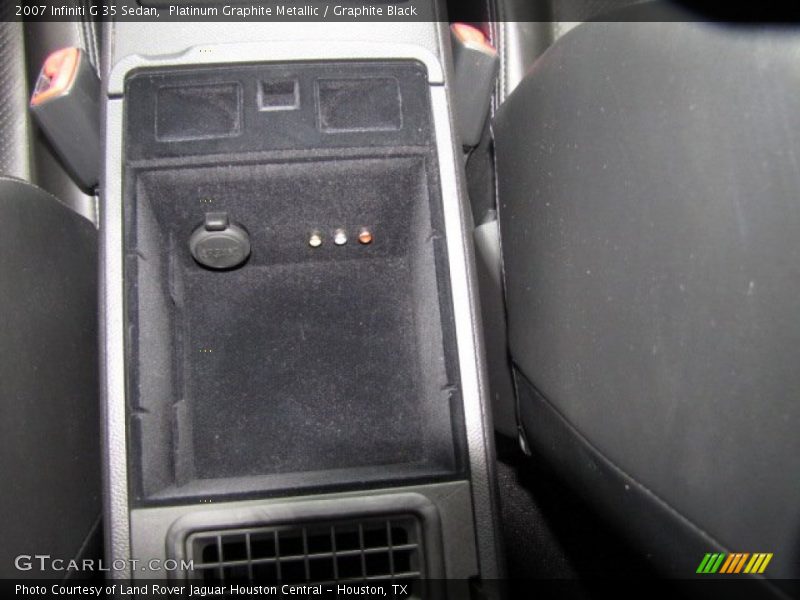 Platinum Graphite Metallic / Graphite Black 2007 Infiniti G 35 Sedan