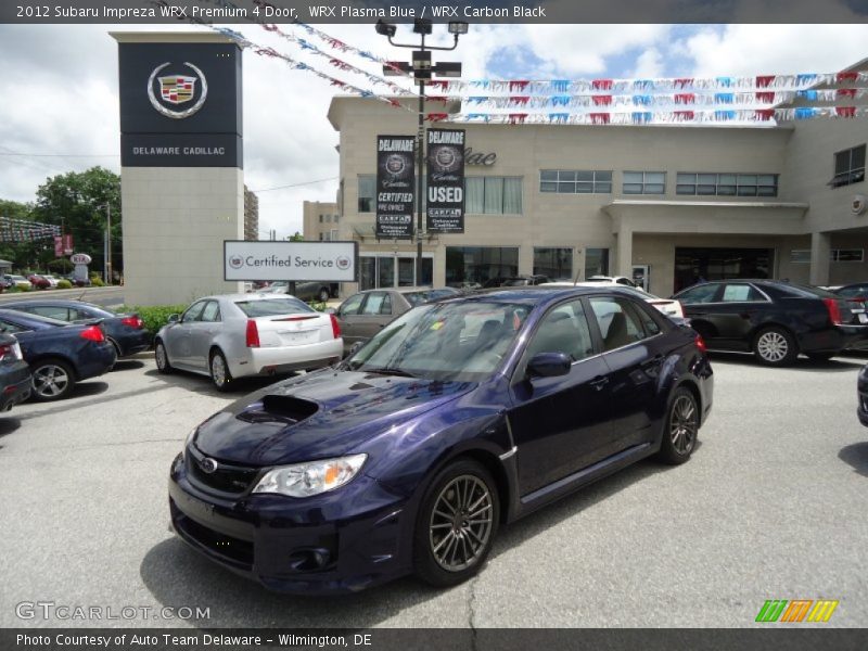 WRX Plasma Blue / WRX Carbon Black 2012 Subaru Impreza WRX Premium 4 Door