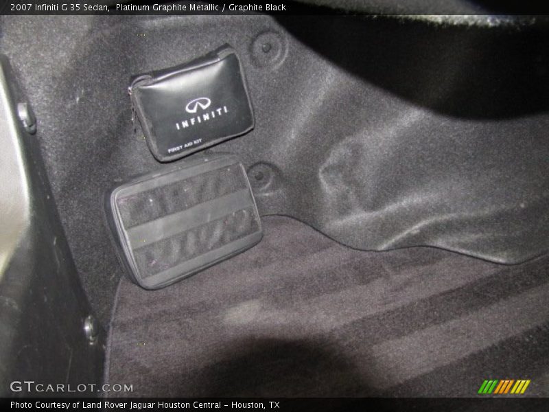 Platinum Graphite Metallic / Graphite Black 2007 Infiniti G 35 Sedan
