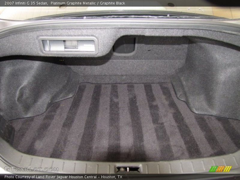 Platinum Graphite Metallic / Graphite Black 2007 Infiniti G 35 Sedan