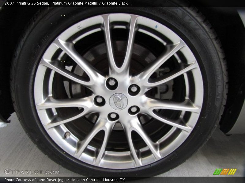 Platinum Graphite Metallic / Graphite Black 2007 Infiniti G 35 Sedan
