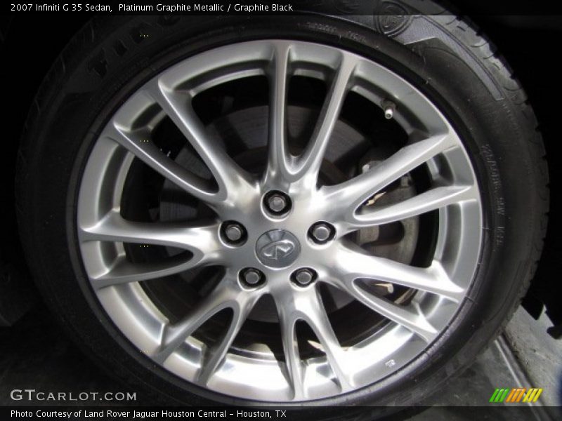 Platinum Graphite Metallic / Graphite Black 2007 Infiniti G 35 Sedan