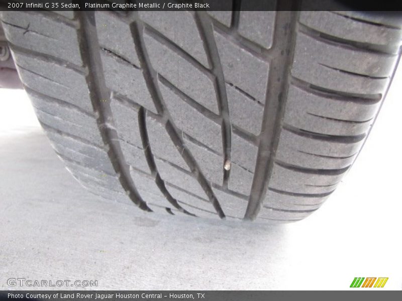 Platinum Graphite Metallic / Graphite Black 2007 Infiniti G 35 Sedan