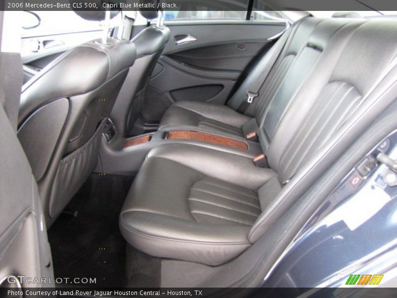 Capri Blue Metallic / Black 2006 Mercedes-Benz CLS 500