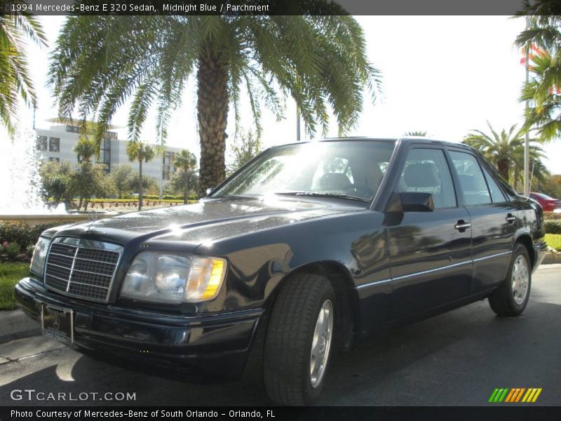 Midnight Blue / Parchment 1994 Mercedes-Benz E 320 Sedan