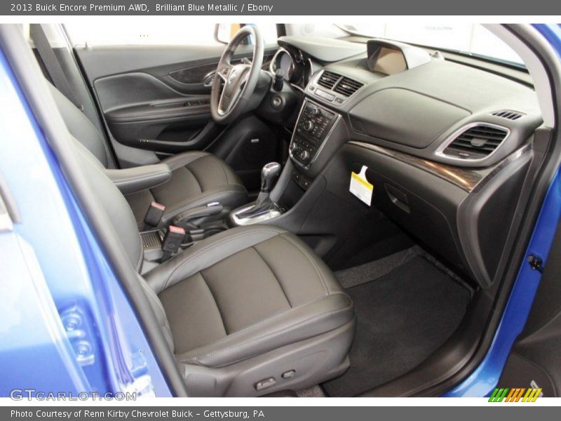  2013 Encore Premium AWD Ebony Interior