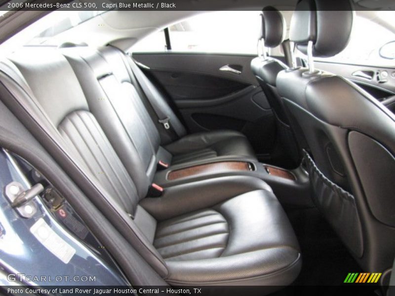 Capri Blue Metallic / Black 2006 Mercedes-Benz CLS 500