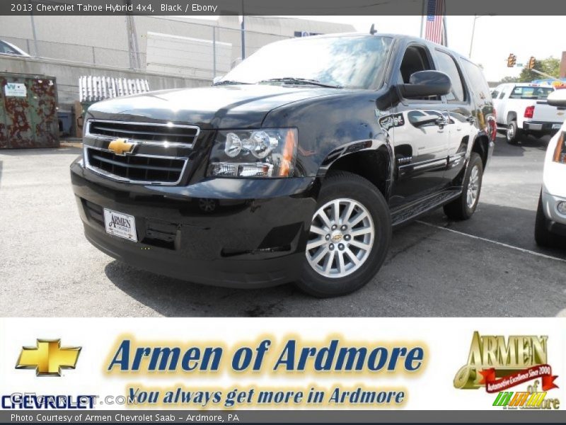 Black / Ebony 2013 Chevrolet Tahoe Hybrid 4x4