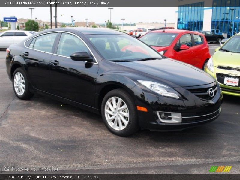 Ebony Black / Black 2012 Mazda MAZDA6 i Touring Sedan