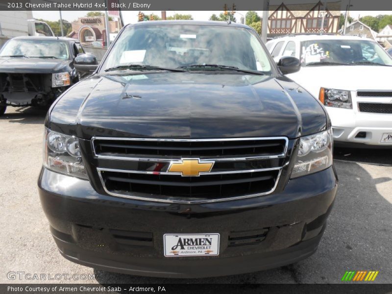 Black / Ebony 2013 Chevrolet Tahoe Hybrid 4x4