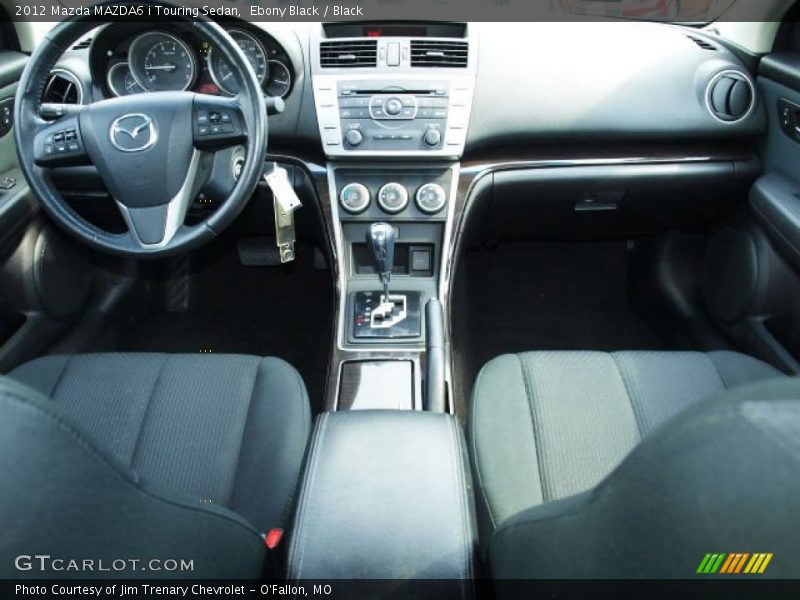 Ebony Black / Black 2012 Mazda MAZDA6 i Touring Sedan