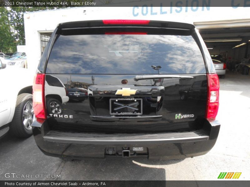 Black / Ebony 2013 Chevrolet Tahoe Hybrid 4x4