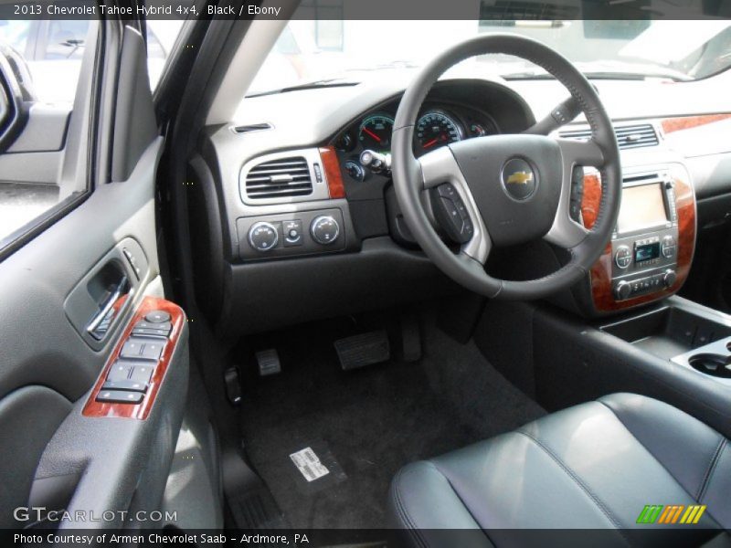 Black / Ebony 2013 Chevrolet Tahoe Hybrid 4x4