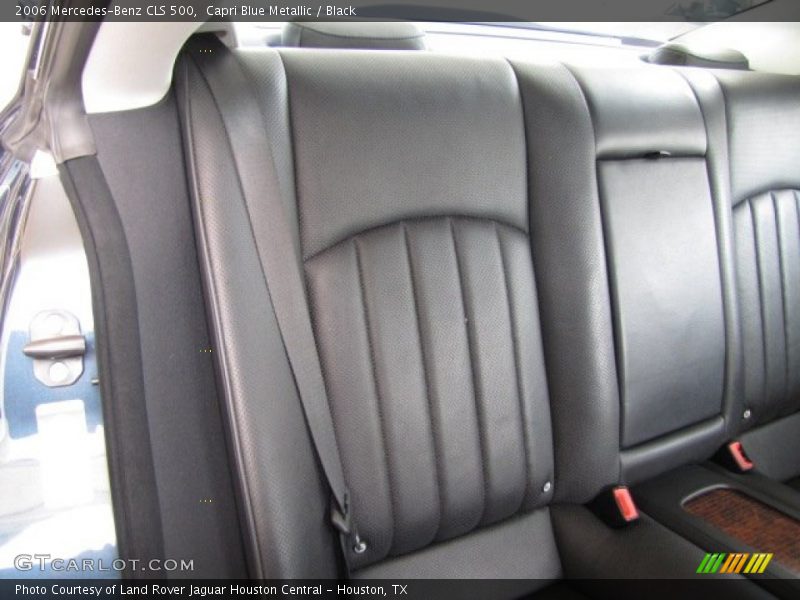 Capri Blue Metallic / Black 2006 Mercedes-Benz CLS 500