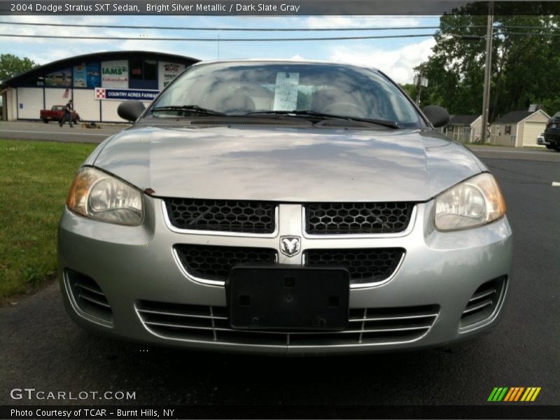 Bright Silver Metallic / Dark Slate Gray 2004 Dodge Stratus SXT Sedan