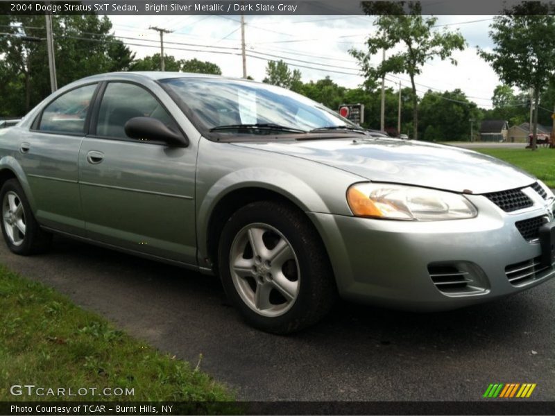 Bright Silver Metallic / Dark Slate Gray 2004 Dodge Stratus SXT Sedan