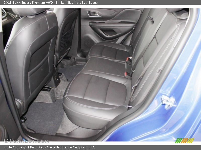 Rear Seat of 2013 Encore Premium AWD