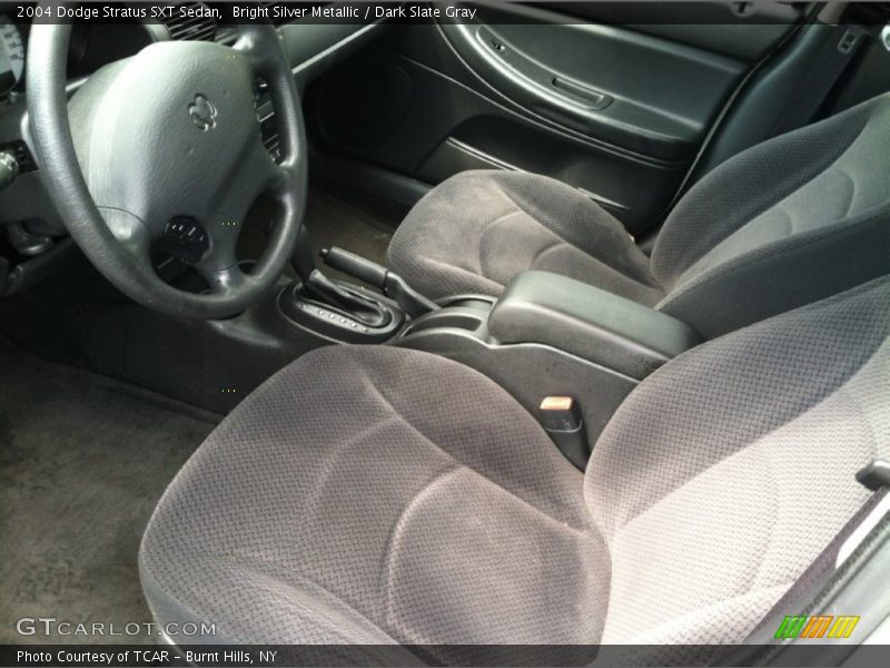 Bright Silver Metallic / Dark Slate Gray 2004 Dodge Stratus SXT Sedan