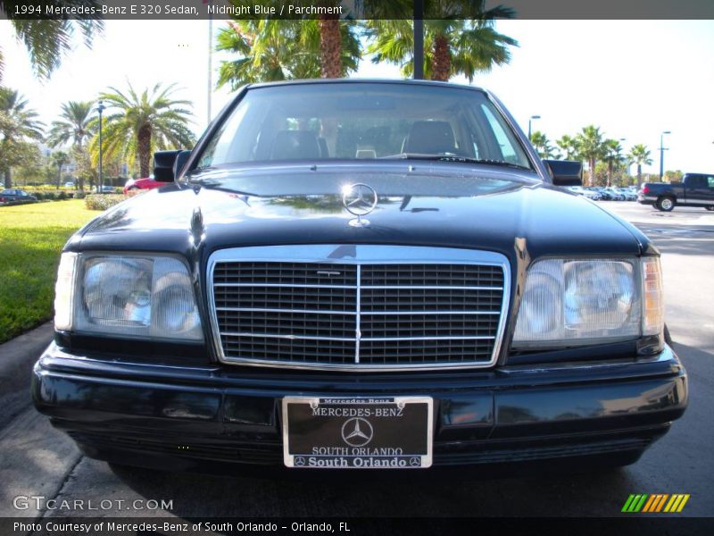 Midnight Blue / Parchment 1994 Mercedes-Benz E 320 Sedan