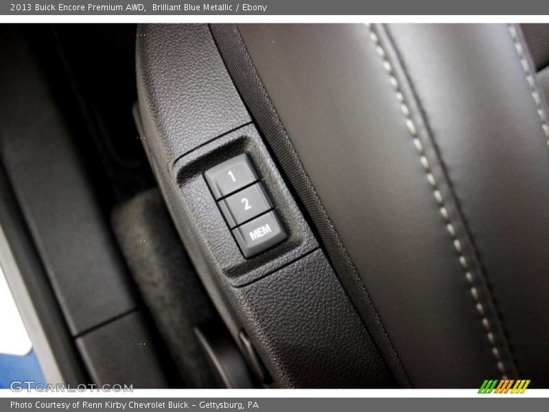 Controls of 2013 Encore Premium AWD