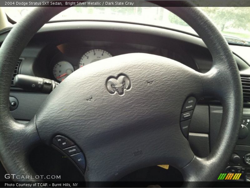 Bright Silver Metallic / Dark Slate Gray 2004 Dodge Stratus SXT Sedan