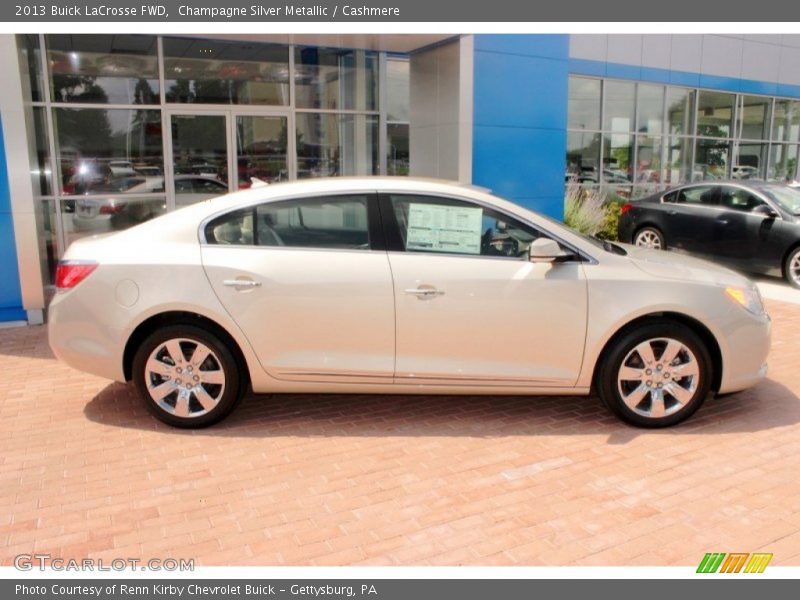 Champagne Silver Metallic / Cashmere 2013 Buick LaCrosse FWD