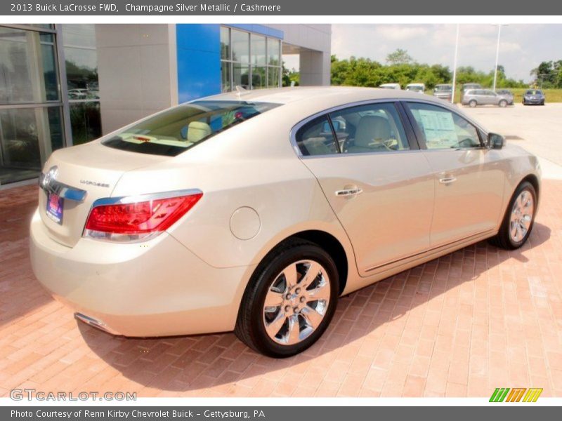 Champagne Silver Metallic / Cashmere 2013 Buick LaCrosse FWD