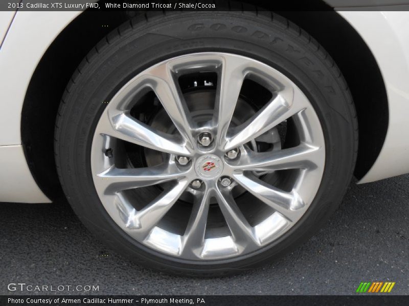 White Diamond Tricoat / Shale/Cocoa 2013 Cadillac XTS Luxury FWD