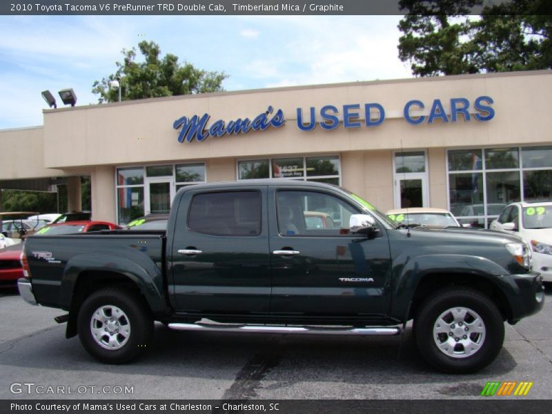 Timberland Mica / Graphite 2010 Toyota Tacoma V6 PreRunner TRD Double Cab