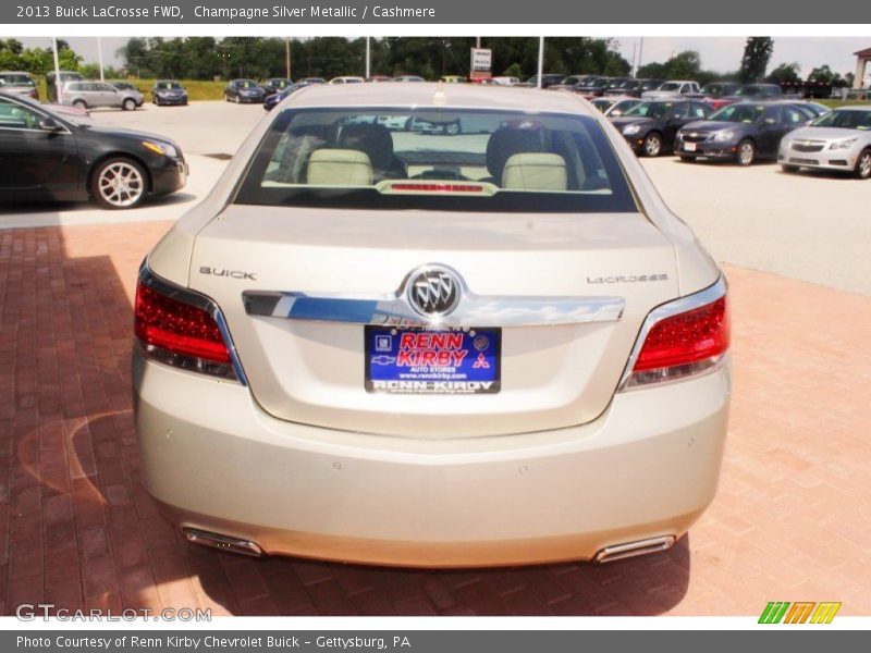 Champagne Silver Metallic / Cashmere 2013 Buick LaCrosse FWD