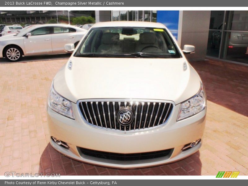 Champagne Silver Metallic / Cashmere 2013 Buick LaCrosse FWD