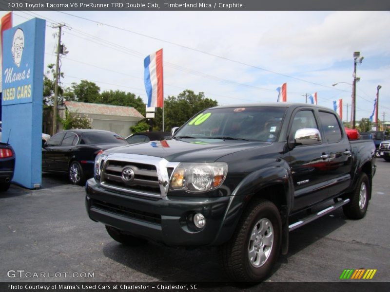 Timberland Mica / Graphite 2010 Toyota Tacoma V6 PreRunner TRD Double Cab