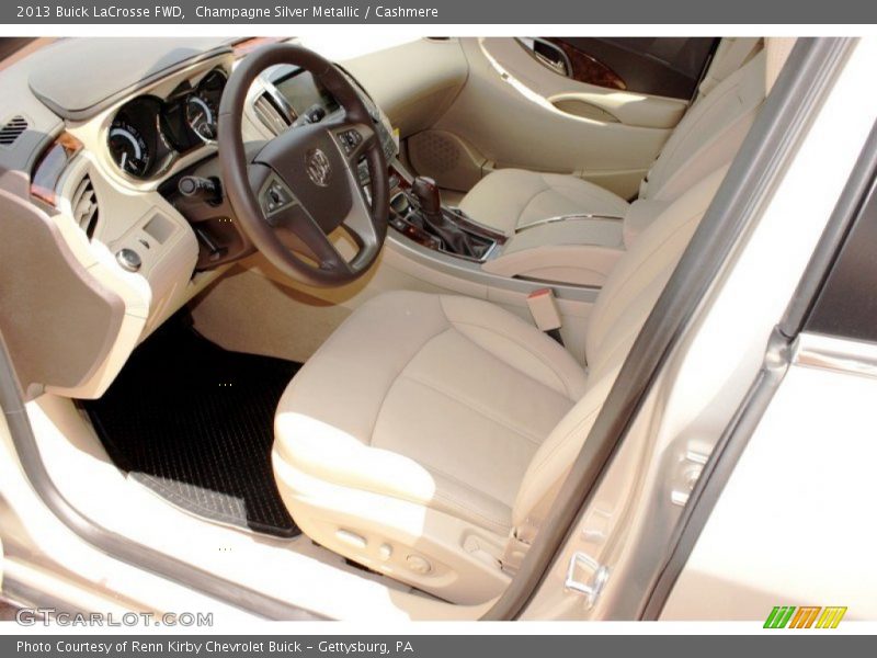 Champagne Silver Metallic / Cashmere 2013 Buick LaCrosse FWD