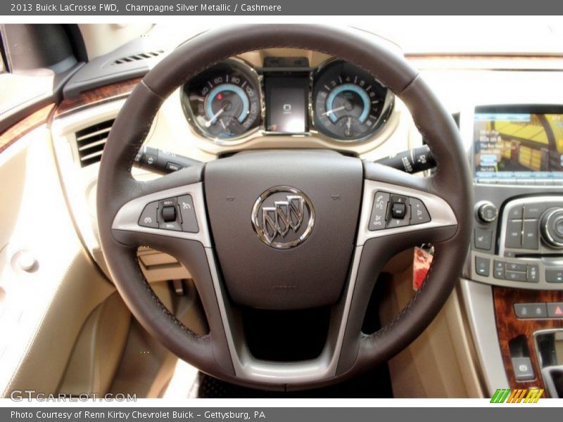Champagne Silver Metallic / Cashmere 2013 Buick LaCrosse FWD